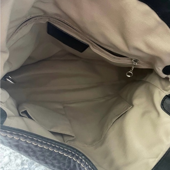 Coach vintage Chelsea black leather pebble single strap shoulder bag - Picture 12 of 12